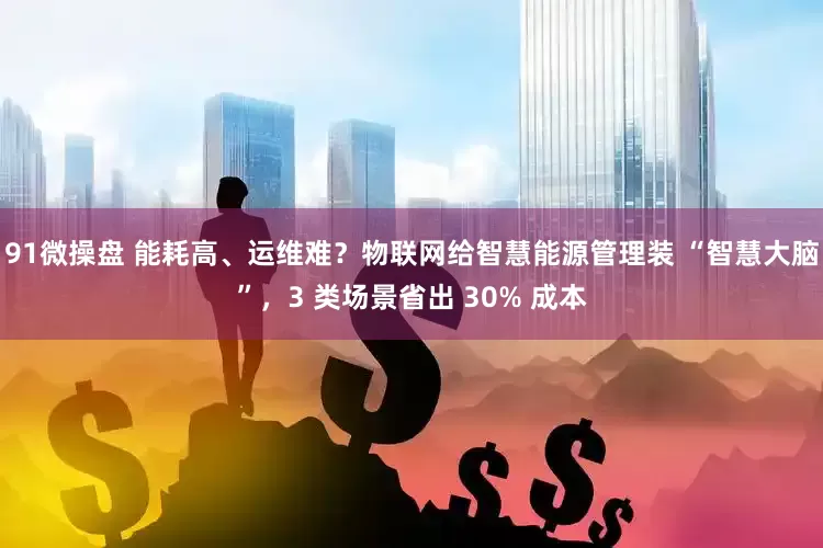 91微操盘 能耗高、运维难？物联网给智慧能源管理装 “智慧大脑”，3 类场景省出 30% 成本